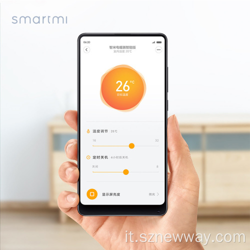 SmartMi Electric Heater Smart 1600W con controllo app